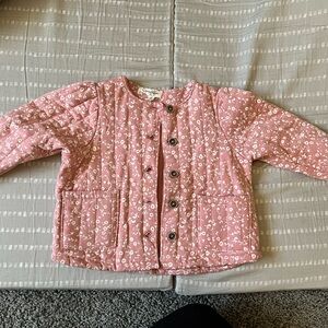Toddler girls quilted jacket